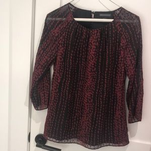 Armani Exchange Printed Blouse